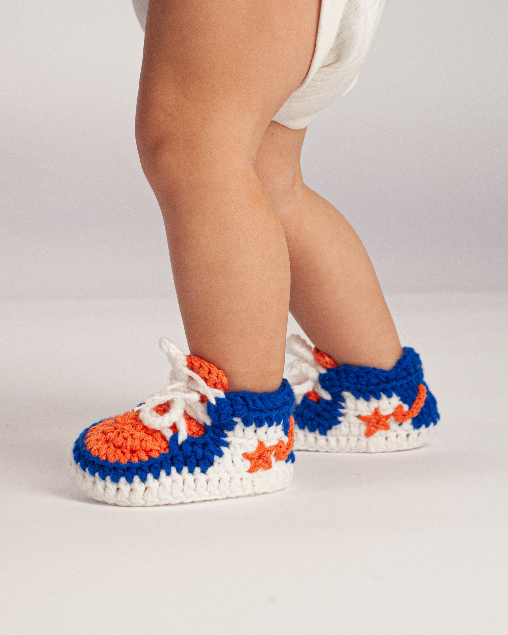 APE BLUE/ORANGE Sneaker Sokkies