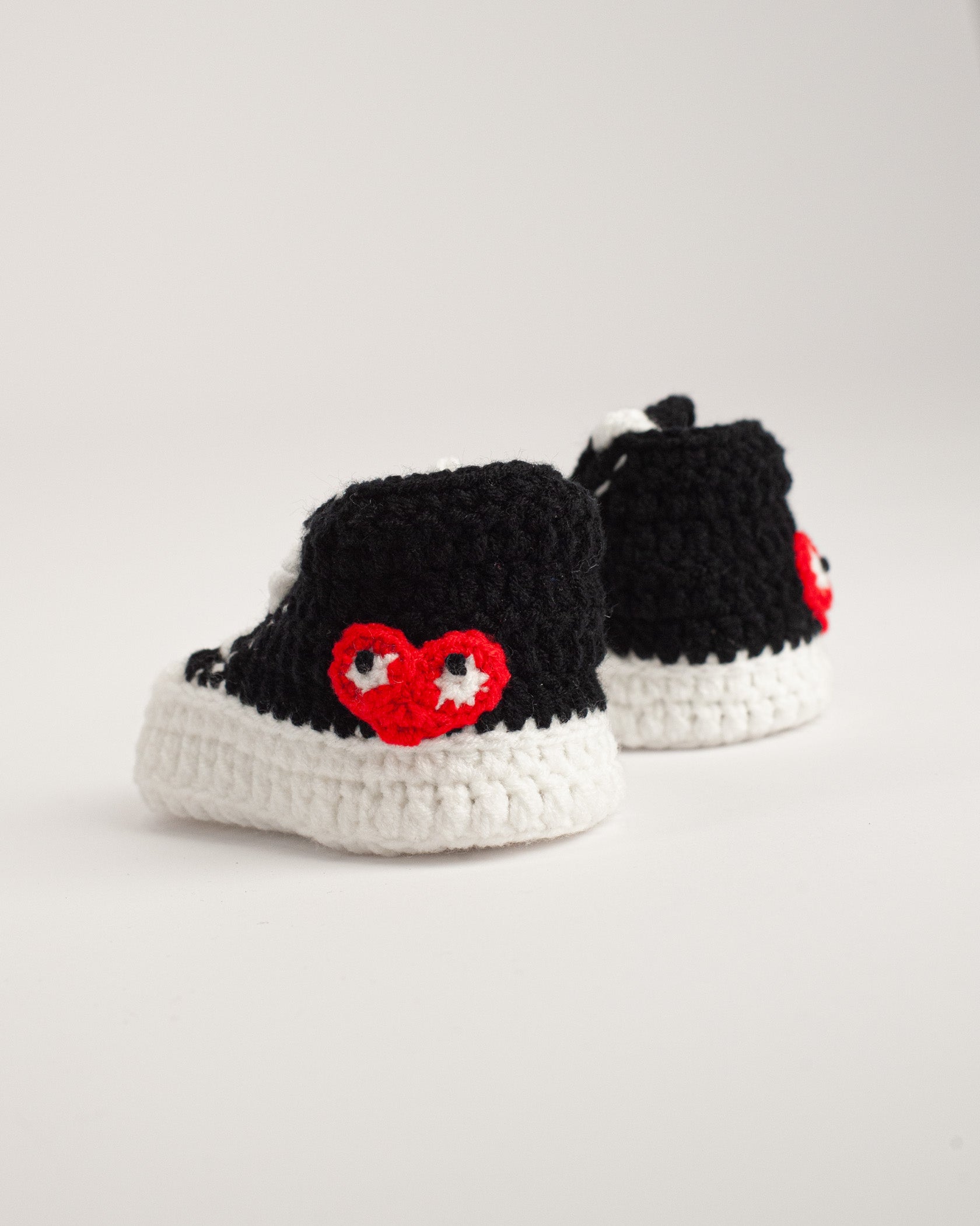 GARCON Black Sneaker Sokkies