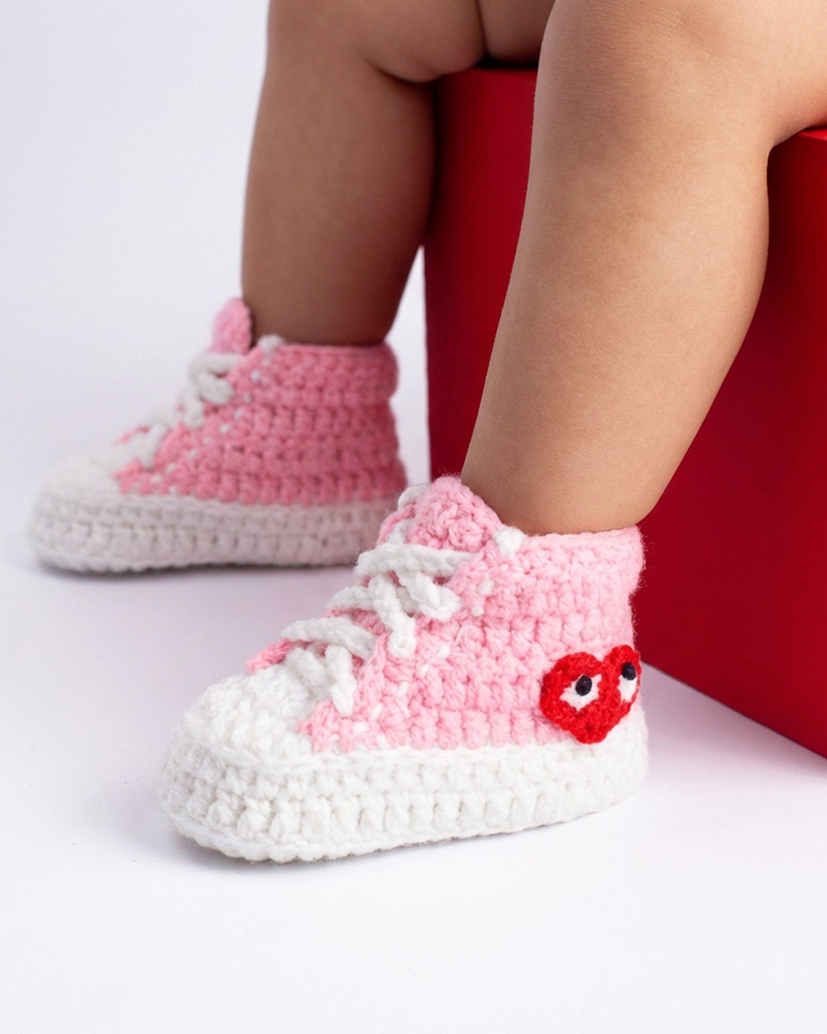 GARCON Pink Sneaker Sokkies
