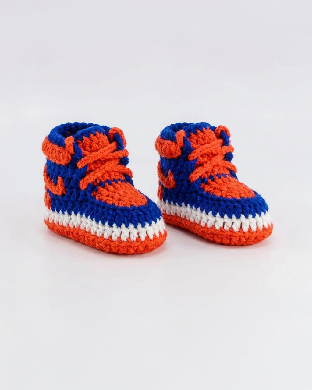 AJ ORANGE/BLUE Sneaker Sokkies