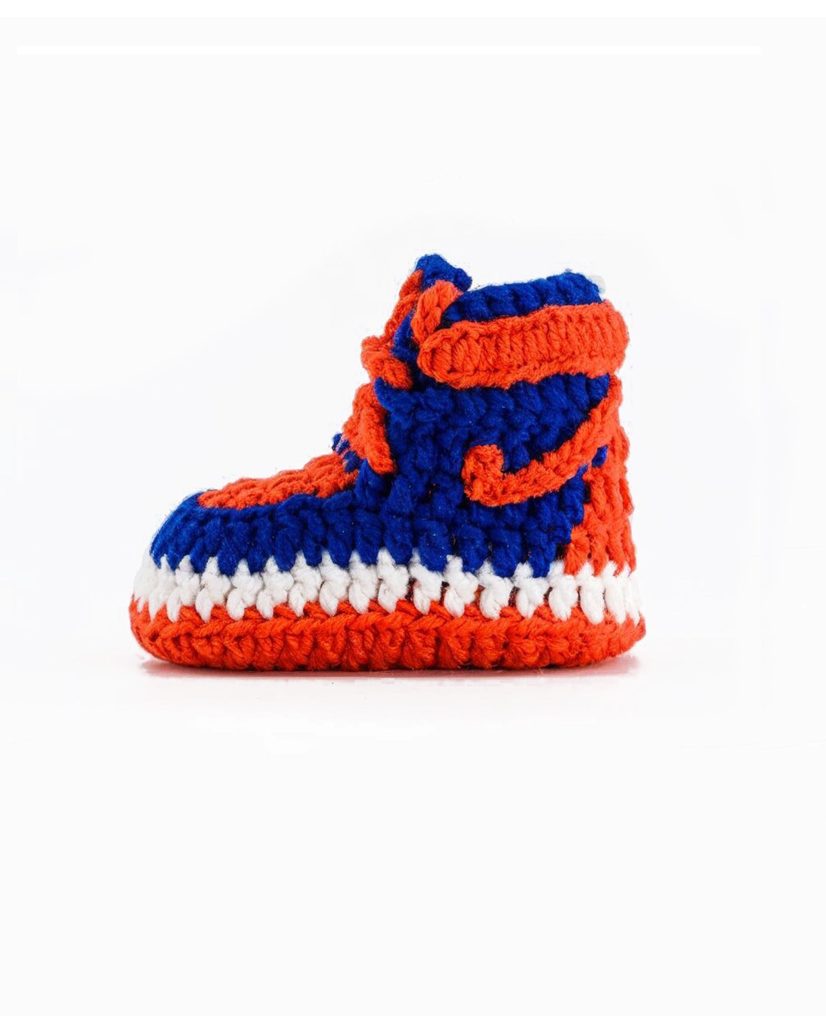 AJ ORANGE/BLUE Sneaker Sokkies