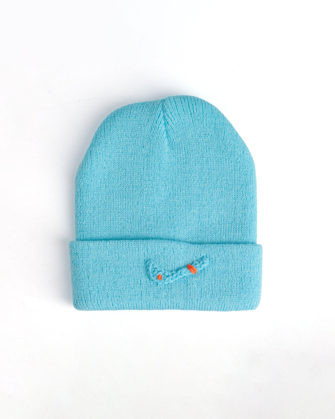 AJ1 OW BLUE BEANIE