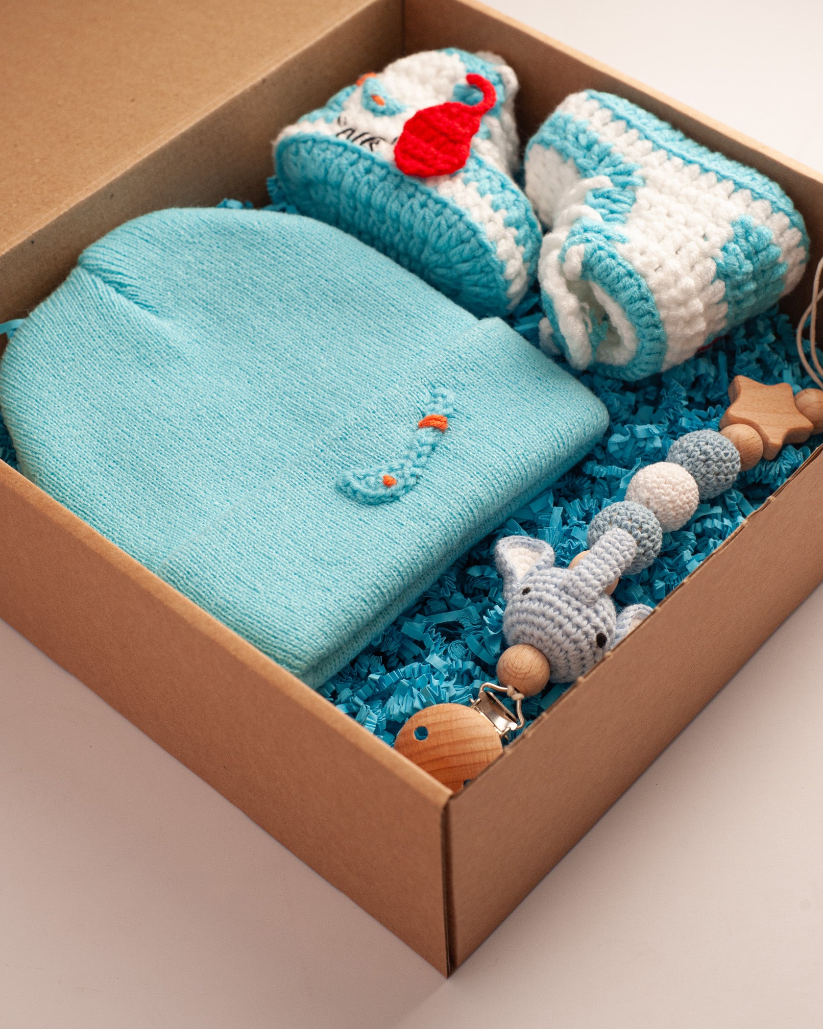 AJ1 OW BLUE GIFT PACK