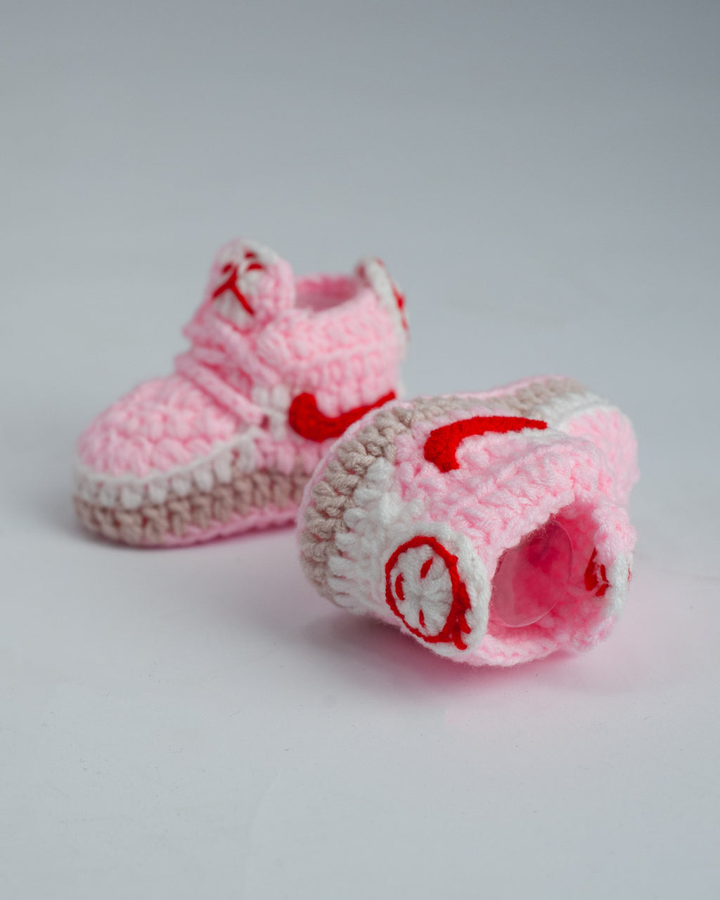 TRAVIS TROPICAL PINK Sneaker Sokkies (PRE ORDER)